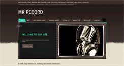 Desktop Screenshot of mkrecord.com