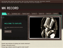 Tablet Screenshot of mkrecord.com